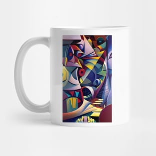 Cubist Lines Mug